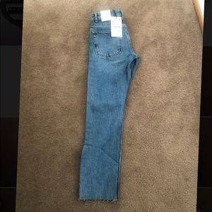 Zara denim size 0/32 NWT
